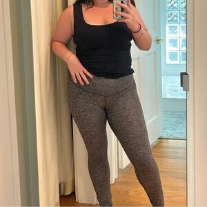 LULULEMON LEGGINGS CHARCOAL